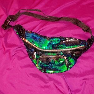 Bing mermaid  sequins fanny pack